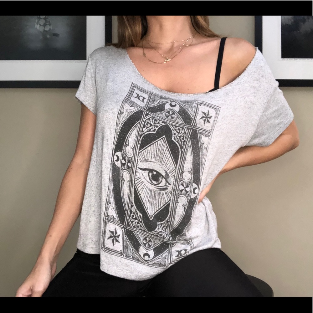 Evil Eye relaxed graphic T-Shirt